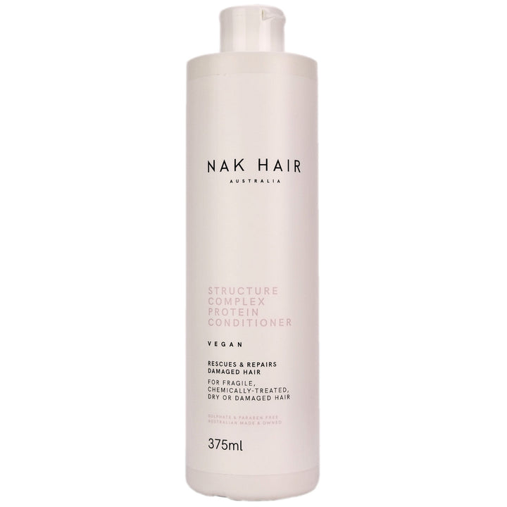 Nak Hair Structure Complex Protein Conditioner to rescue and repair damaged, fragile, chemically-treated or dry hair.