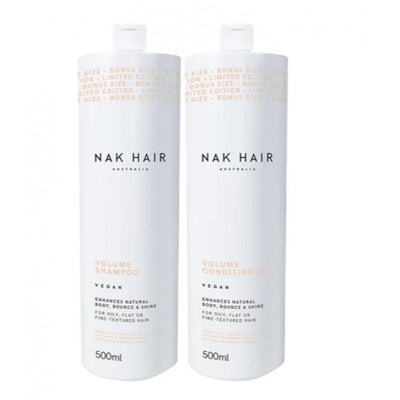 This Limited Edition Nak Structure Complex Shampoo and Conditioner in a 500ml Duo is your perfect combo to strengthen, repair and rescue damaged and fragile hair.