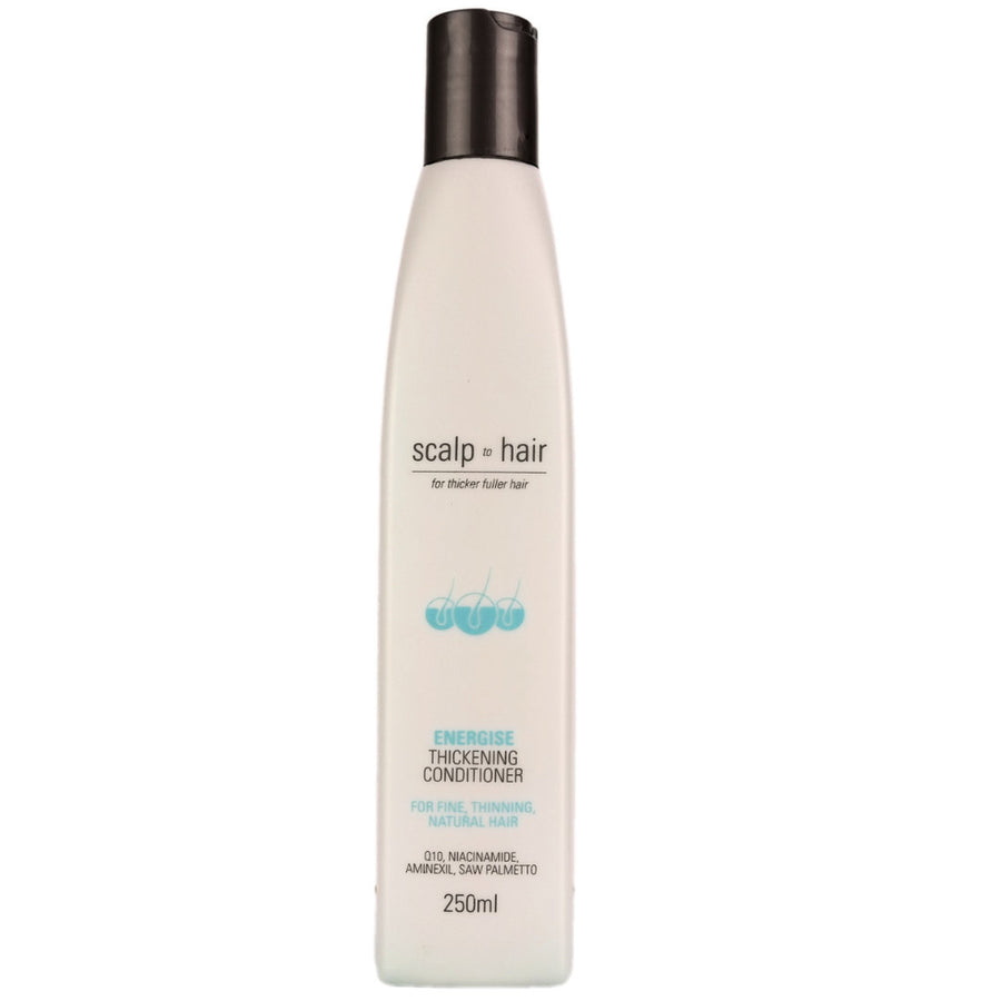 Nak Scalp To Hair Energise Thickening Conditioner is a weightless conditioner scientifically formulated to create a thickening effect whilst improving tensile strength. 