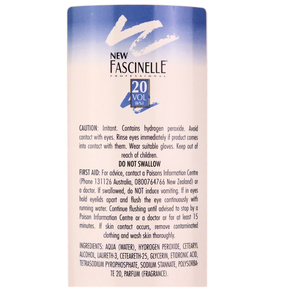 Fascinelle Professional 20 Vol 6% Cream Developer 1000ml
