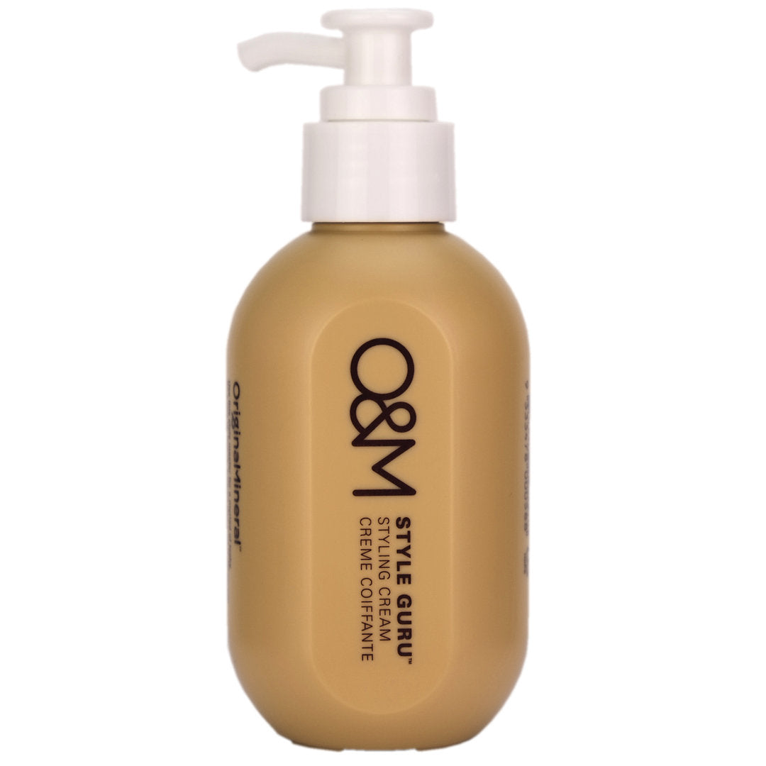 O&M Style Guru Styling Cream is a style master for a myriad of looks. Try for a little texture, or add some more with a blow dry for greater volume.
