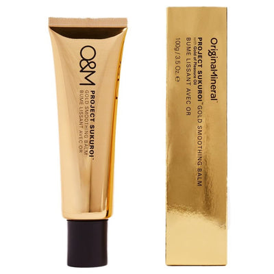 O&M Original & Mineral Project Sukuroi Gold Smoothing Balm 100g