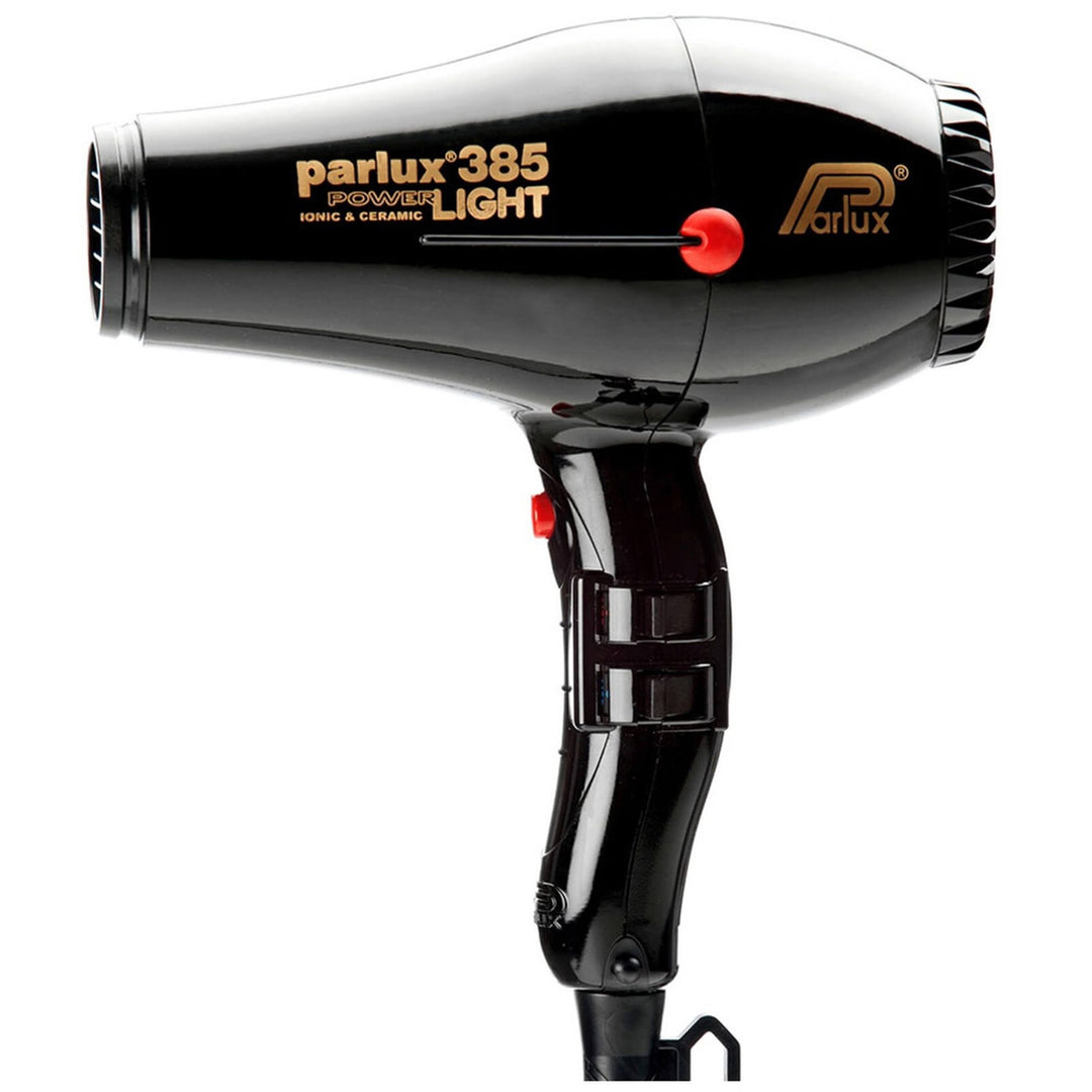 Parlux 385 Power Light Black Hair Dryer are Italian-made salon quality hair dryers that are designed to go all day, which is why they are found in leading hairdressing salons around the world.
