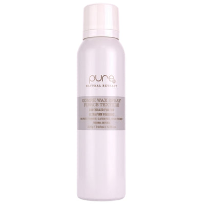 Pure OOMPH Wax Spray adds control and texture in all hair types. A wax dry formula for a casual matt finish