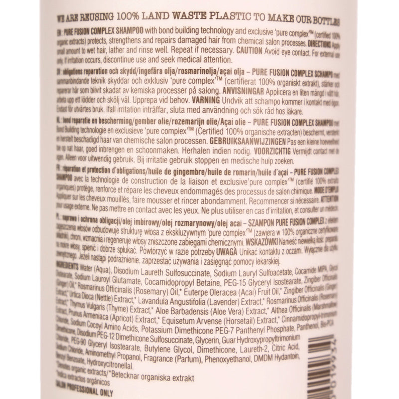 Pure Fusion Complex Shampoo 1 Litre