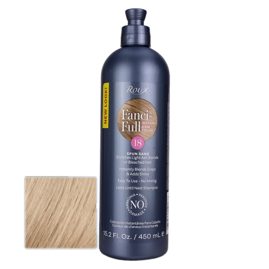Roux Fanci-Full 18 White Minx Rinse helps to enrich Light Ash Blonde or Bleached Hair.