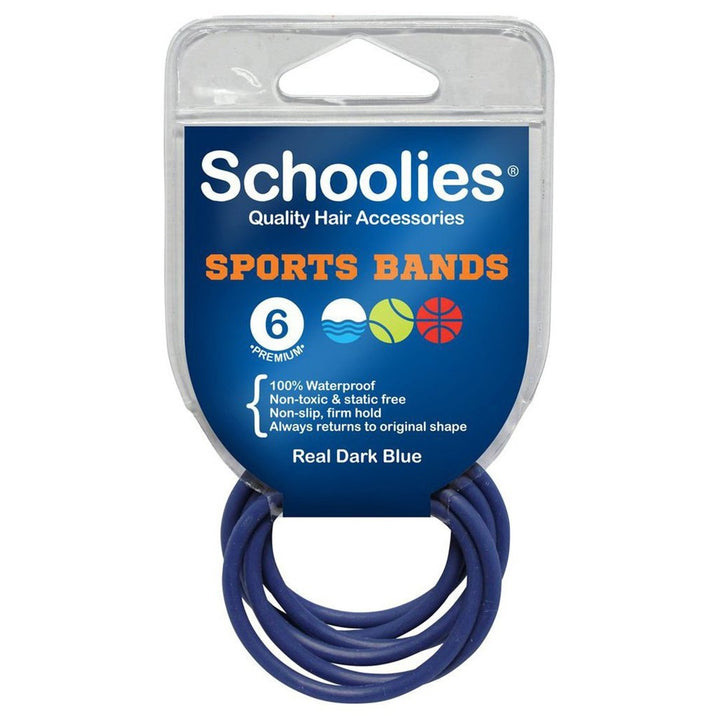 Schoolies Sports Bands 6pc in Various Colours