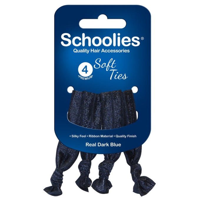 Schoolies Soft Ties 4pc in Various Colours