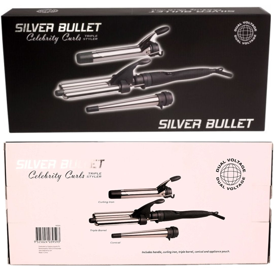 Silver Bullet Celebrity Curls Triple Styler