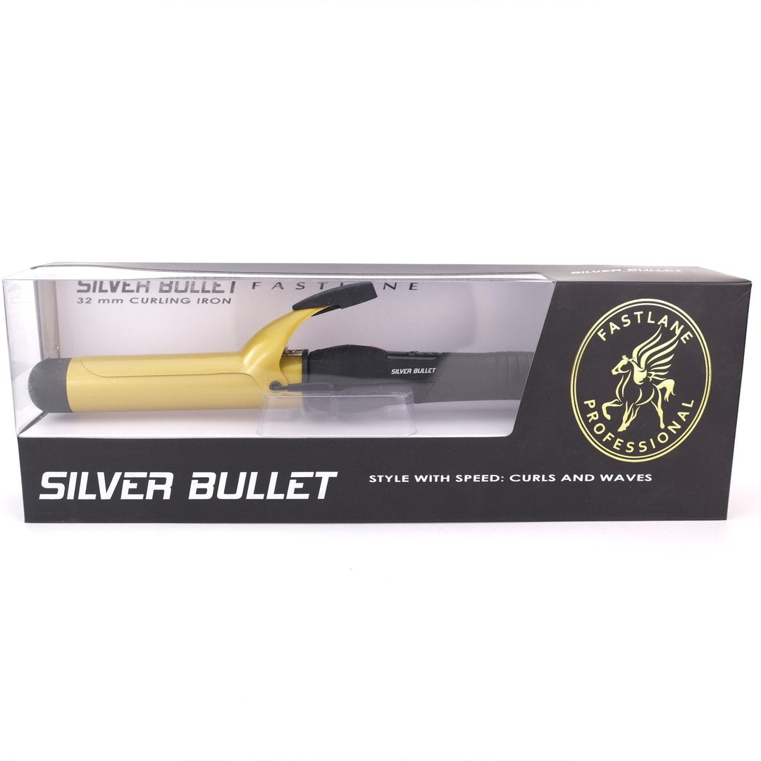 Silver Bullet Fastlane Gold Ceramic Curling Iron