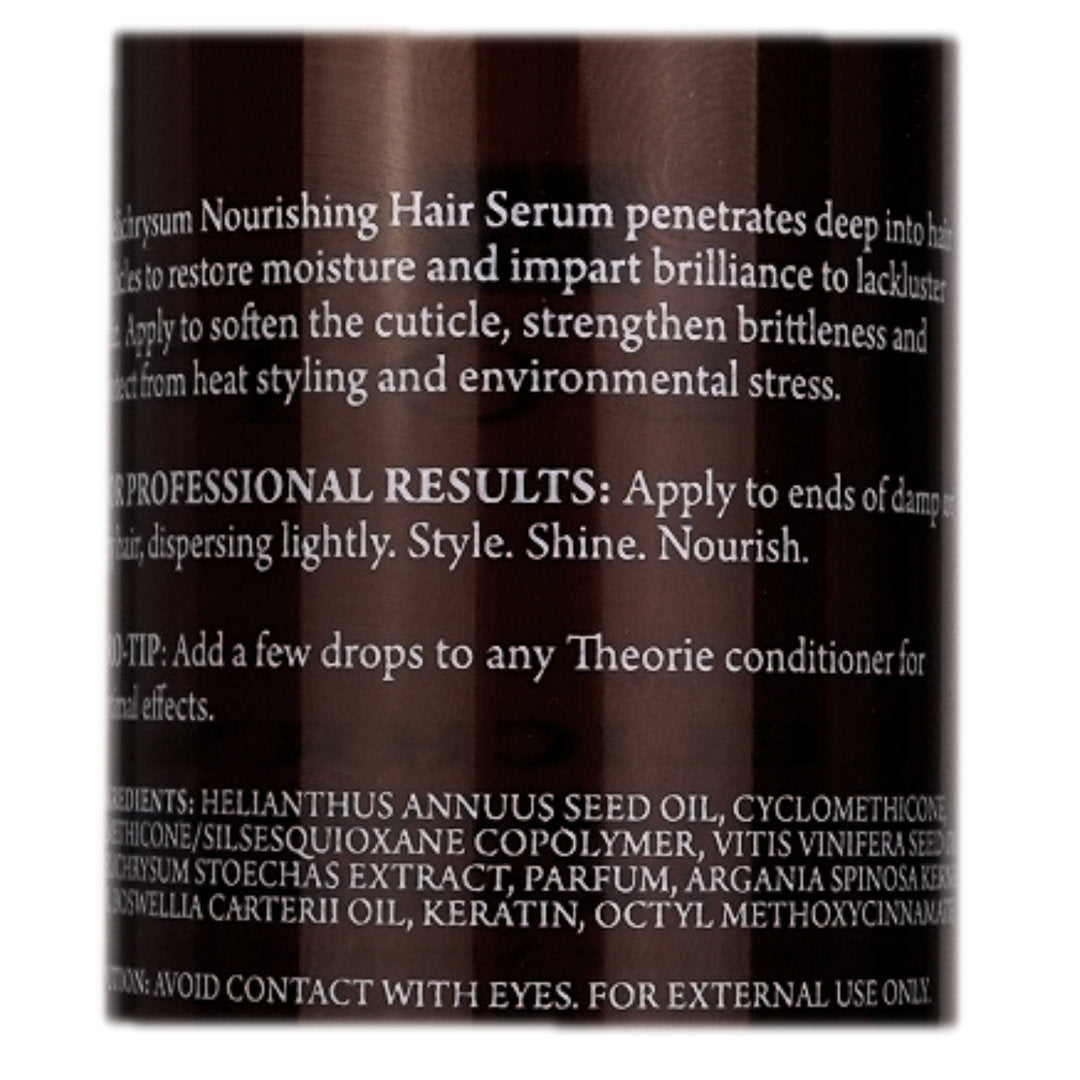 Theorie Helichrysum Nourishing Hair Serum 100ml