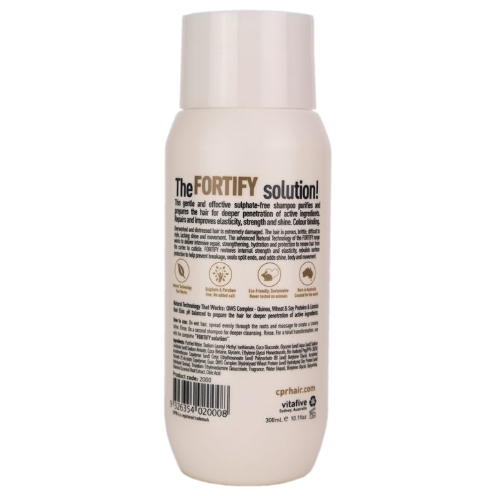CPR Fortify Shampoo and Conditioner 300ml Duo