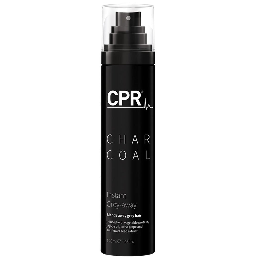 CPR Charcoal Instant Grey Away helps to temporarily camouflage white or grey hair, making hair darker.