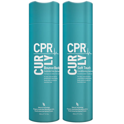 Vitafive CPR Curly Shampoo and Conditioner 300ml Duo
