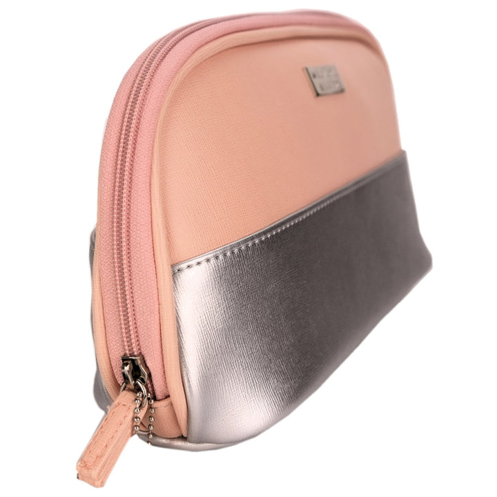 Wicked Sista Bella Pink Silver Luxe Travel Bag