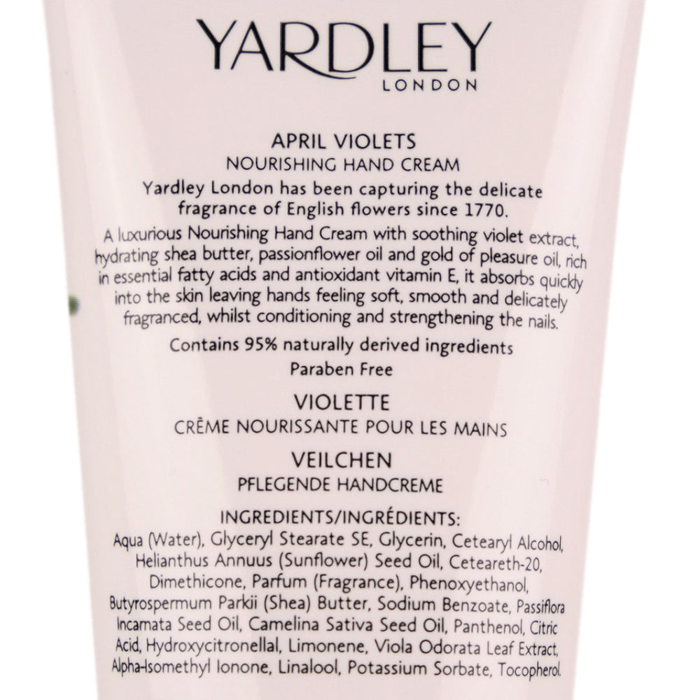 Yardley London APRIL VIOLETS Hand Cream 100ml