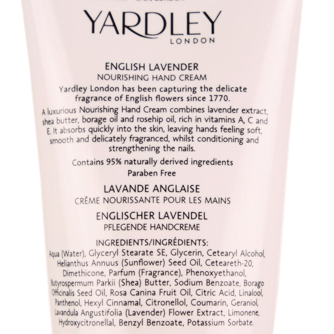 Yardley London ENGLISH LAVENDER Hand Cream 100ml