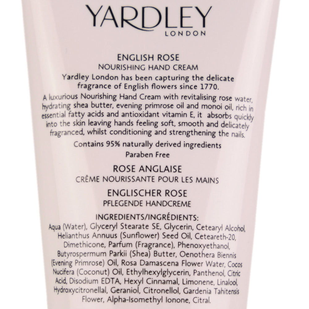 Yardley London ENGLISH ROSE Hand Cream 100ml