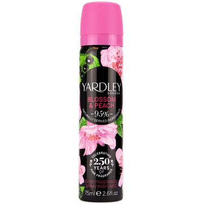 Yardley London Blossom and Peach Body Fragrance Spray 75ml