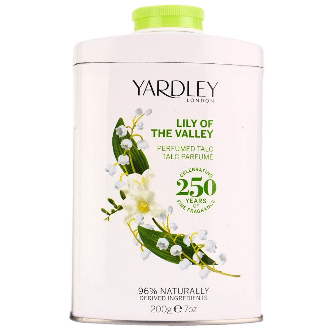 Yardley London Lily Of The Valley Perfumed Talc Powder 200g
