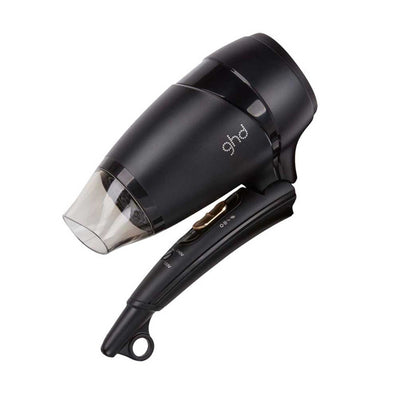 ghd Flight Travel Hair Dryer is the perfect size, take anywhere Travel Hair Dryer that packs the styling power you can rely on in a lightweight and compact design. it's 50% lighter than the ghd air professional hair dryer yet with 70% of the power. 