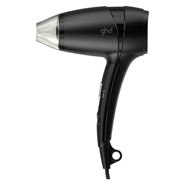 ghd Travel Hair Dryer with extended out handle