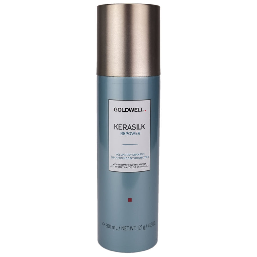 Goldwell Kerasilk Volume Dry Shampoo helps to clean & refresh fine, limp hair between shampooing.