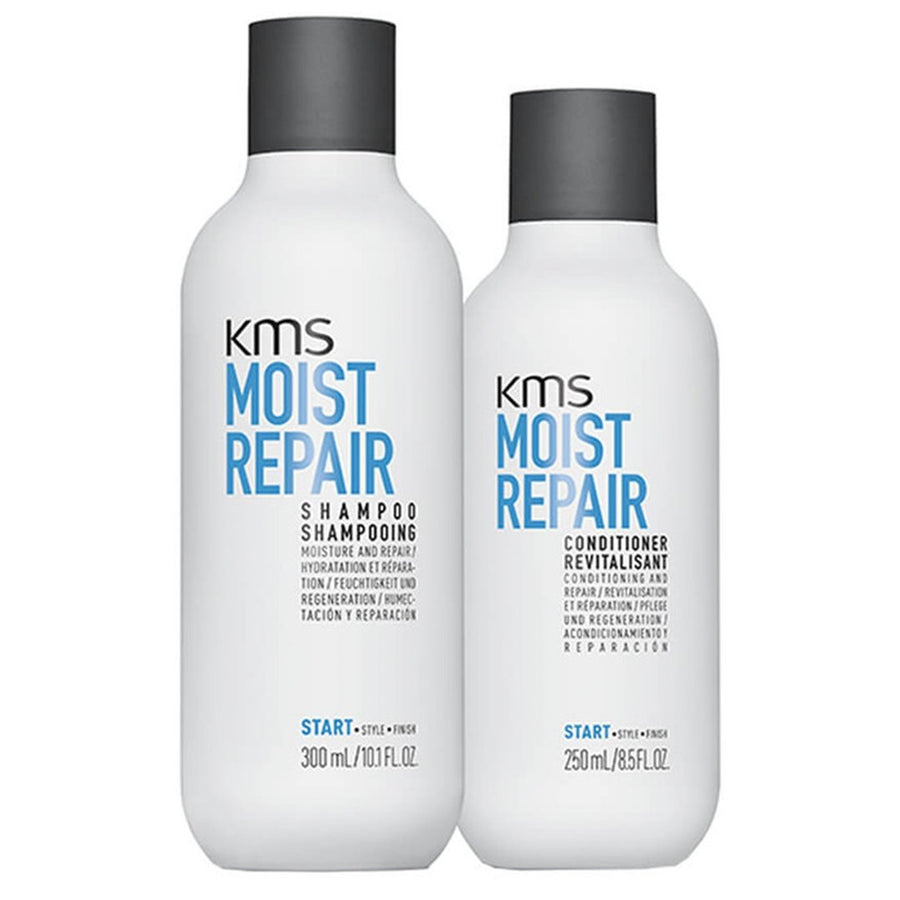 KMS Repair Shampoo and Conditioner replenishes lost moisture, repair damage hair and improve elasticity.